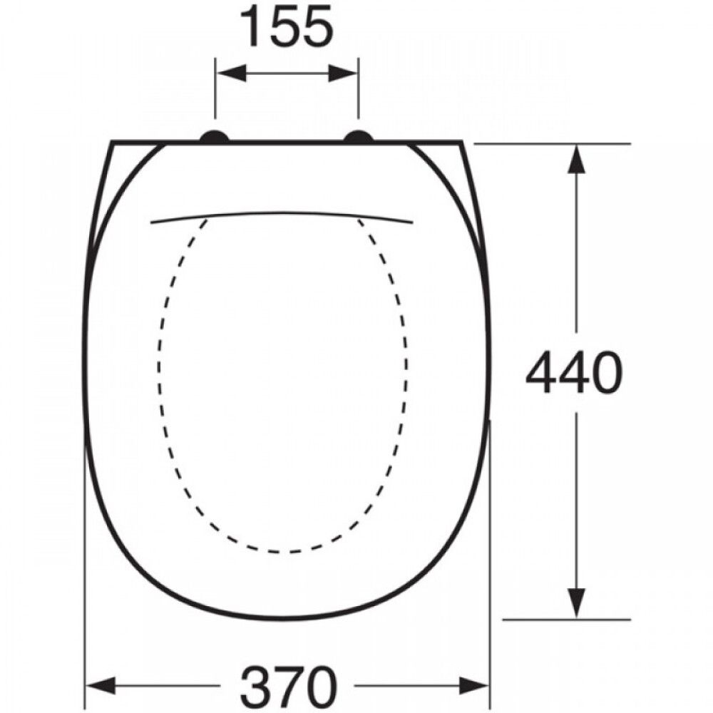 Prill-laud Gustavsberg valge 390