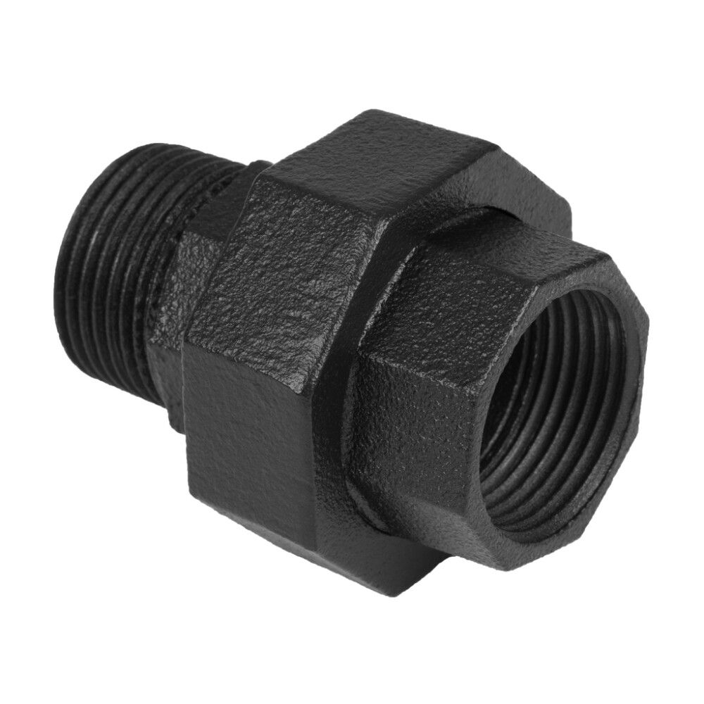 Kaksiknippel Walteco RT-57 must 3/4" x 1"