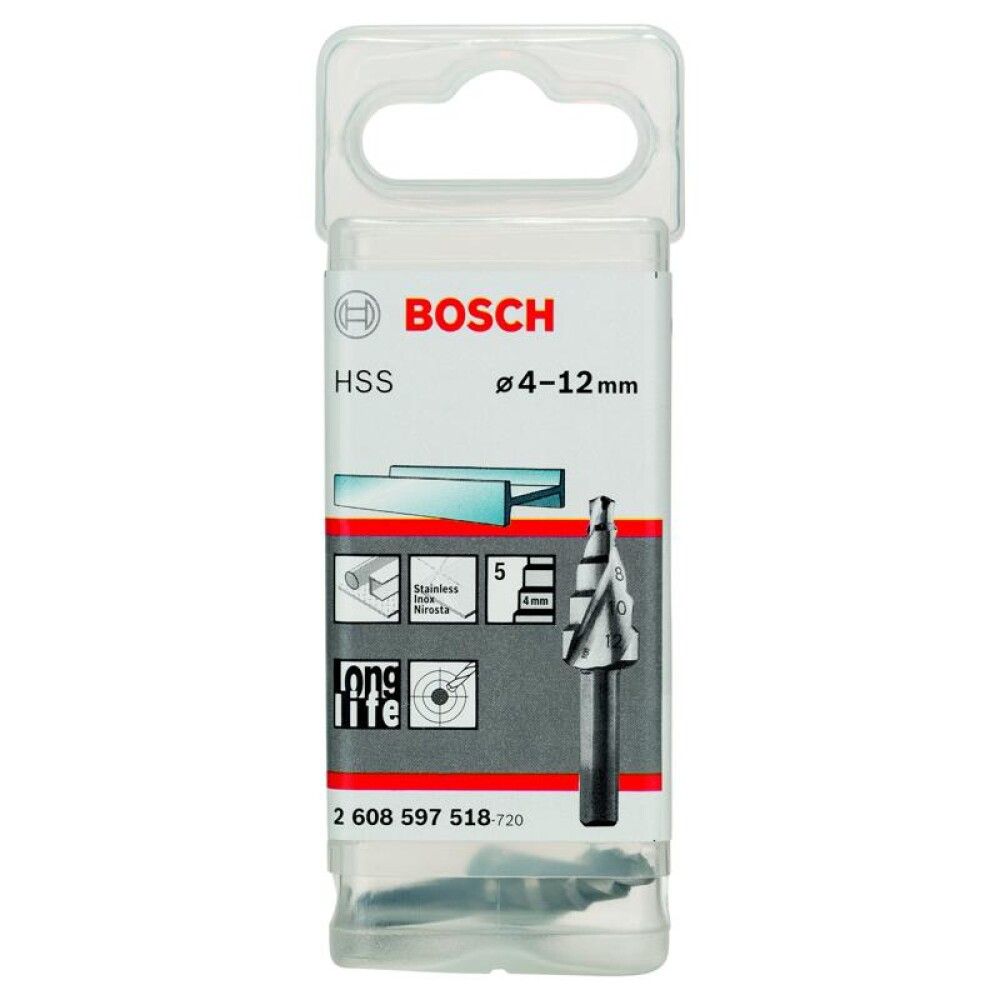 Astmeline puur Bosch HSS 4-12 mm