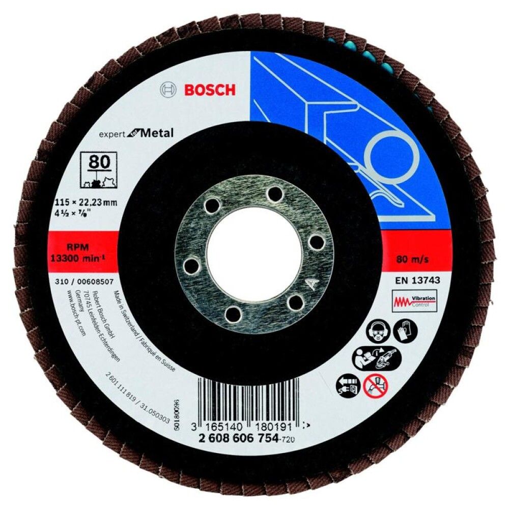 Lihvketas Bosch Expert for metal 115 mm K80