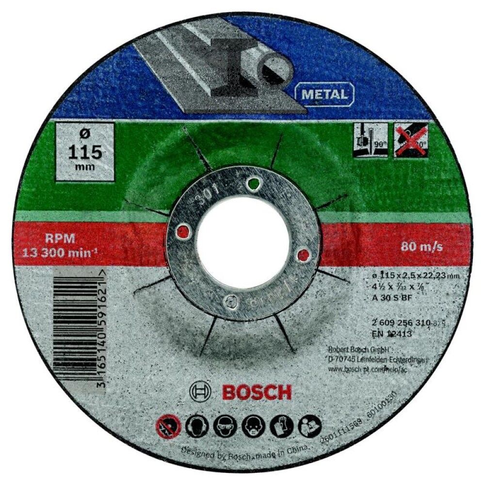 Lõikeketas Bosch 115 x 2,5 mm