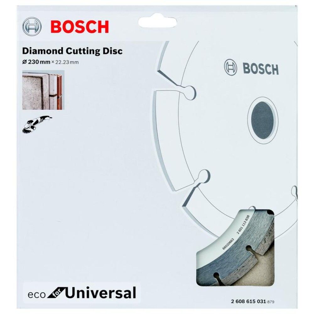 Teemantlõikeketas Bosch Eco universal 230 mm