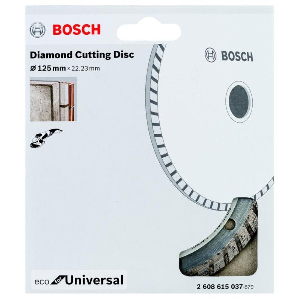 Teemantlõikeketas Bosch Eco universal 125 mm