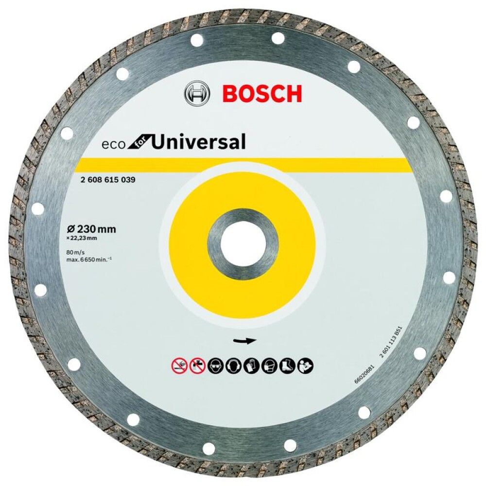 Teemantlõikeketas Bosch Eco universal 230 mm