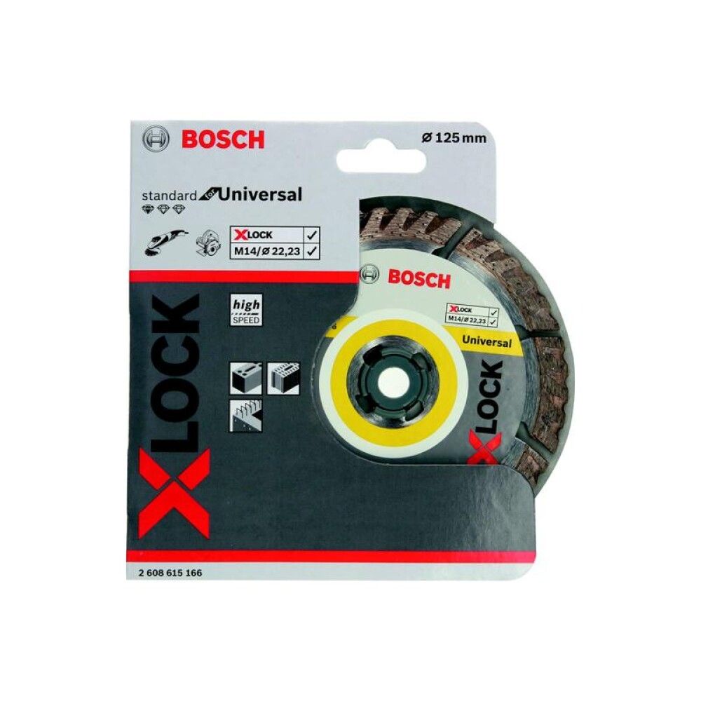 Teemantketas Bosch X-LOCK universaalne