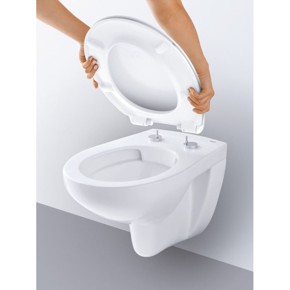 Seinapealne WC komplekt Grohe Solido 5 In 1 Bau Ceramic