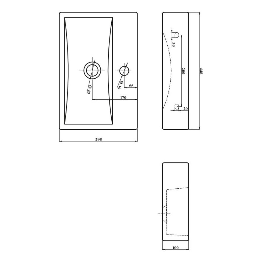 Disainvalamu Camargue Fuerteventura 44,8 x 29,8 cm