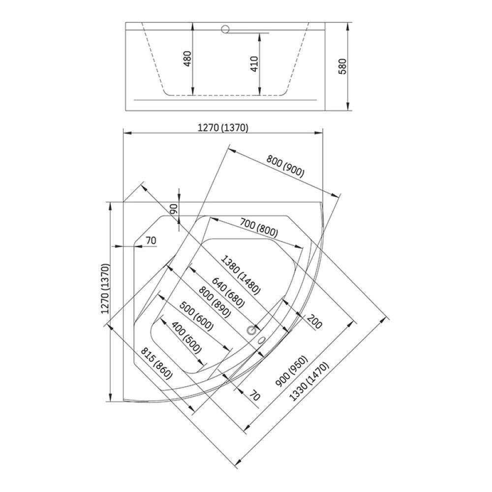 Vann Camargue Skärgård Uppland Clean 130 cm