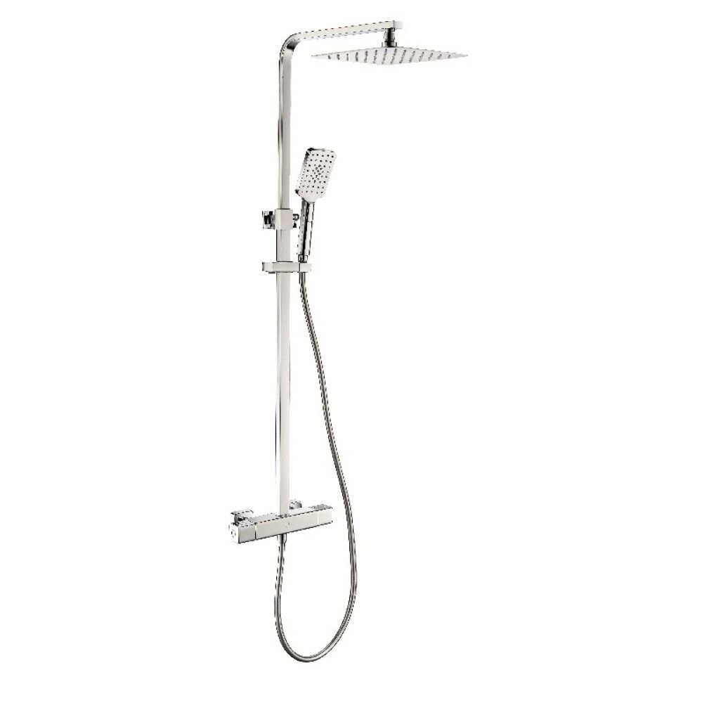 Dušikomplekt termostaatsegistiga Camargue Samsø Nexø 150 mm kroom