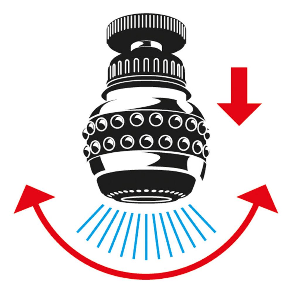 Veesäästlik aeraator kroomitud M22/M24
