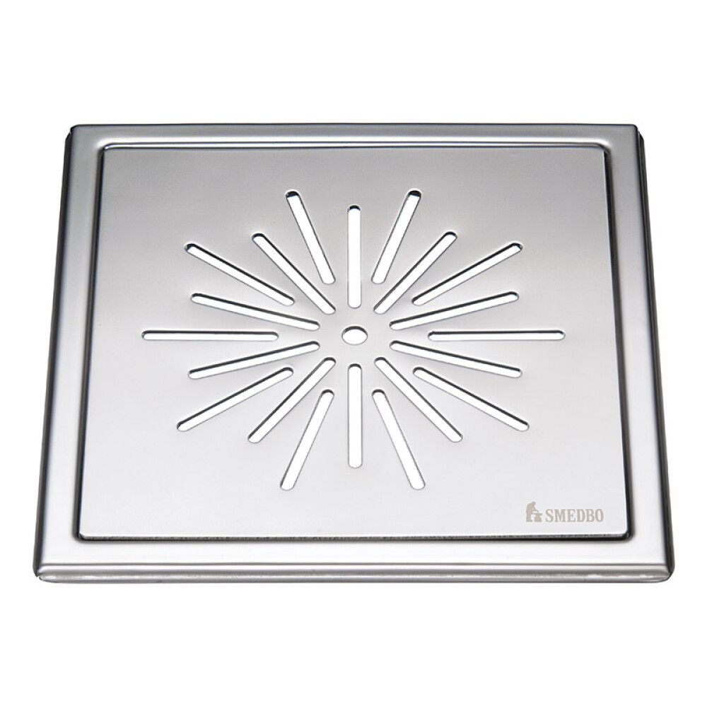 Trapikaas Smedbo Outline FK500 200 x 200 mm läikiv roostevaba teras