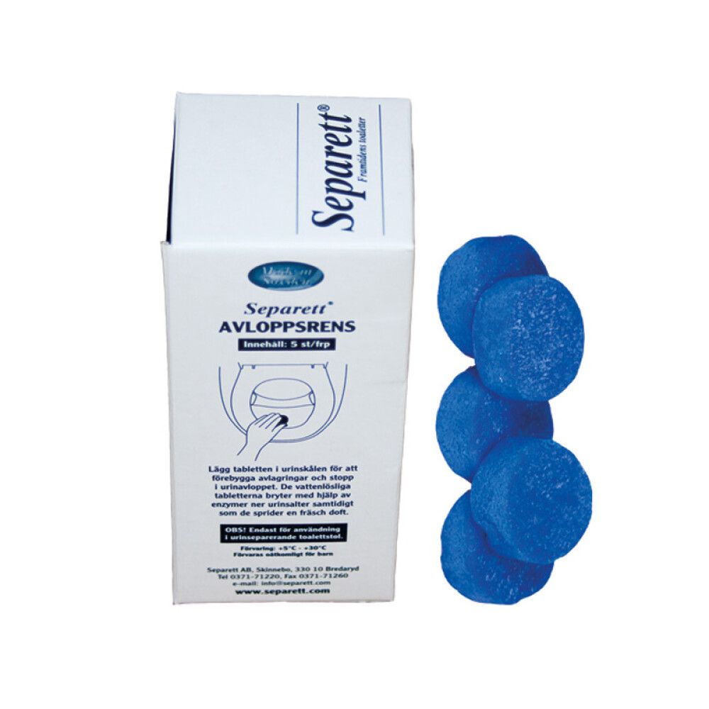 Biotablett uriinieraldajale Separett 5 tk/pakk