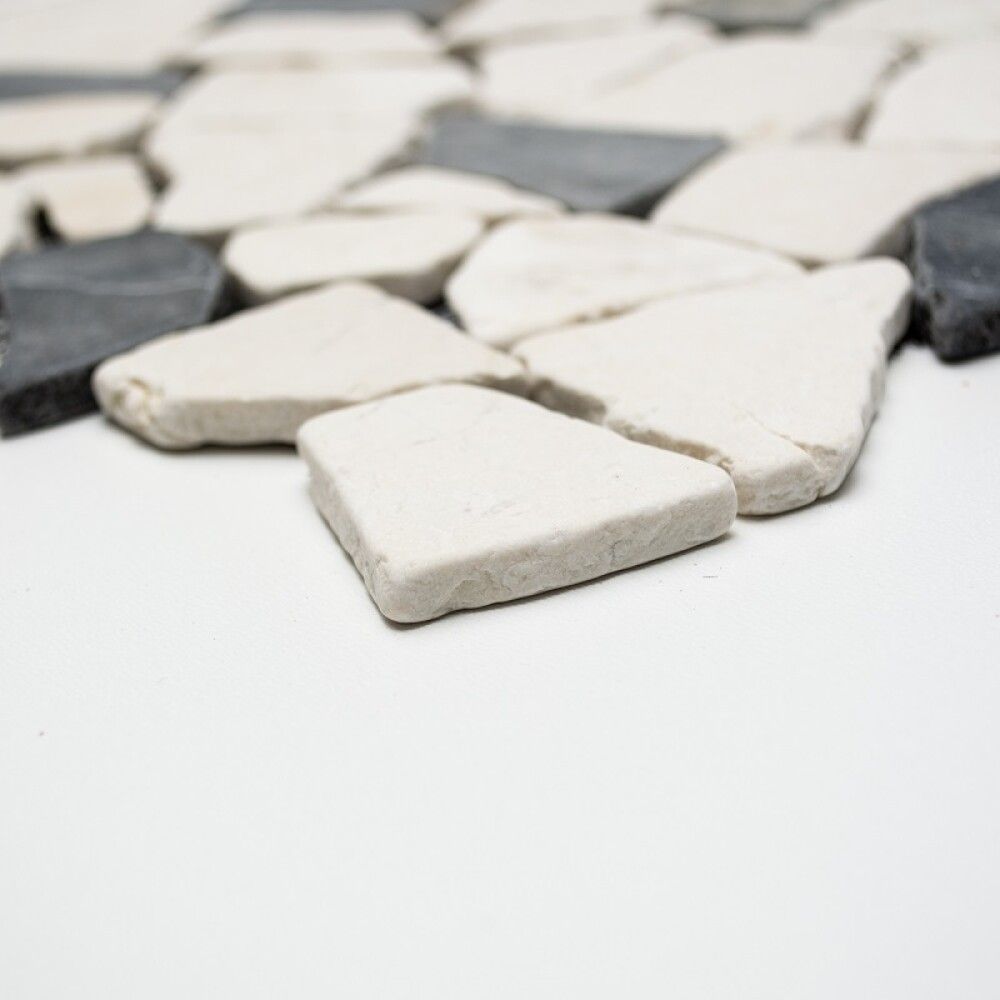 Looduskivimosaiik HuH Mosaik Bali Ciot mix BianconeJava 30,5 x 30,5 cm