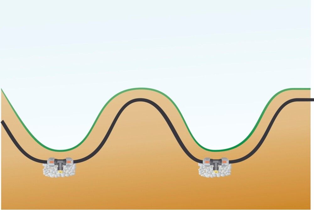 Drenaaziklapp Gardena 3/4'' väliskeere