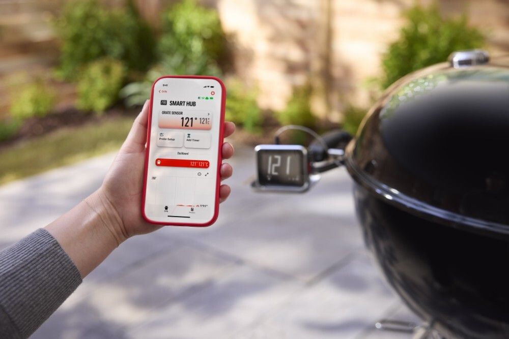 Nutitermomeeter grillile WiFi anduriga