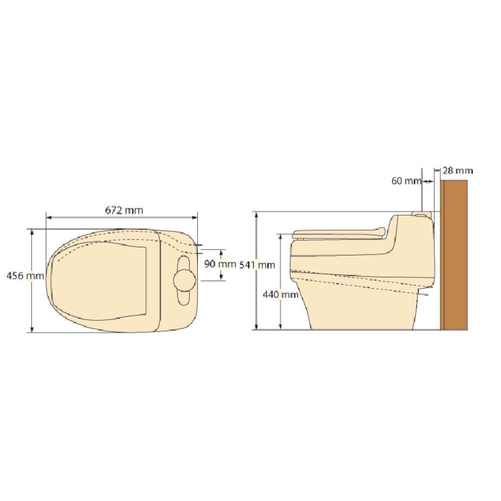 Kuivkäimla Separett Villa 9010, 12 V