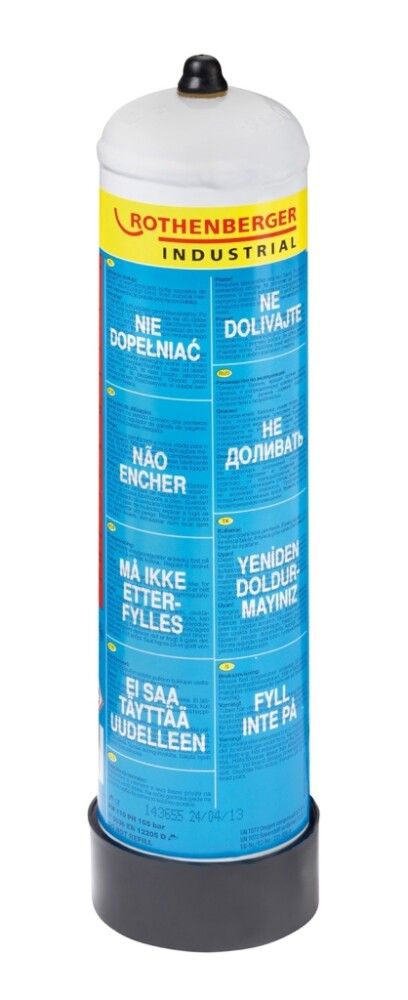 Ühekordne hapnikupudel Rothenberger Industrial 930 ml