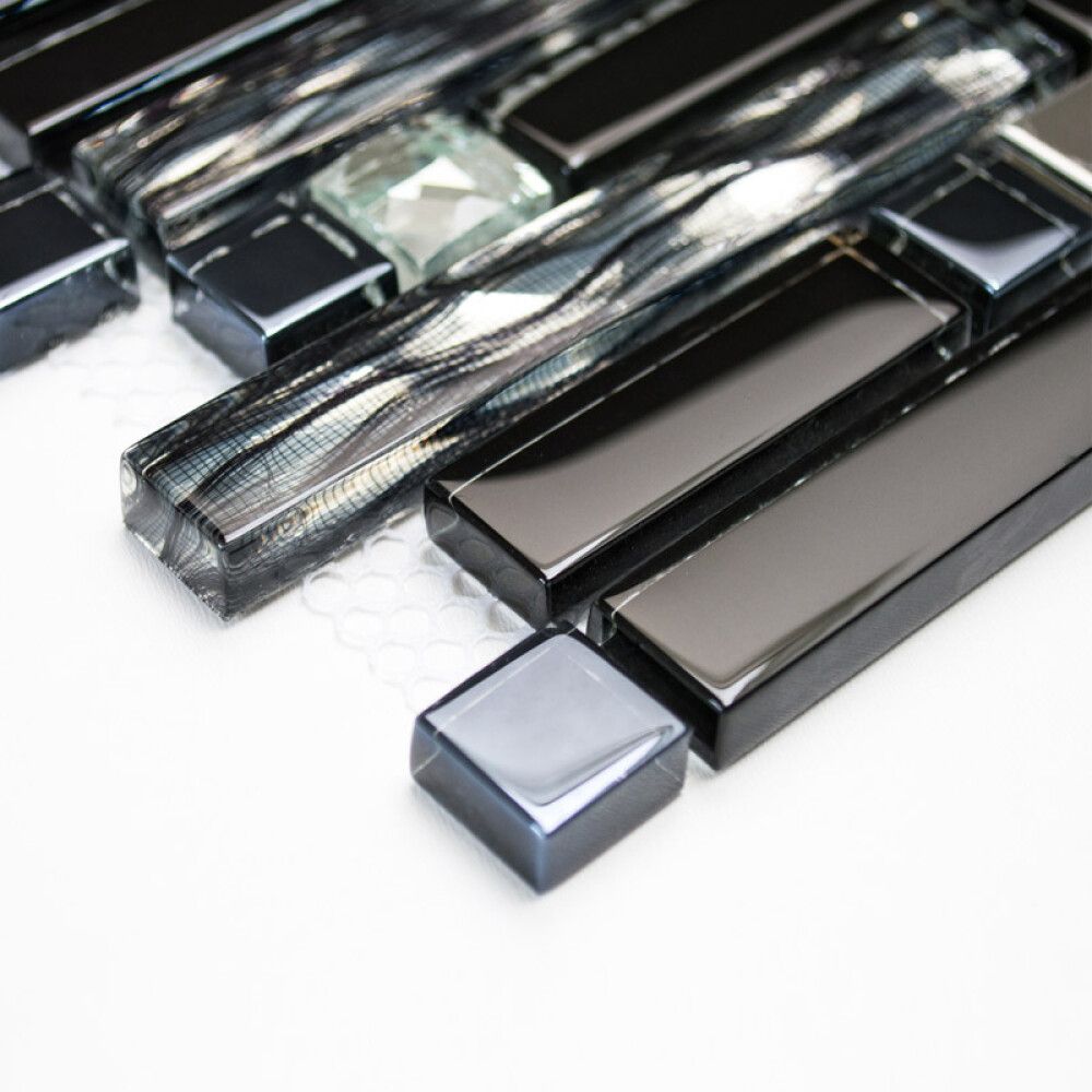 Klaasmosaiik HuH Mosaik Diamond Mix XCM GV878 33,8 x 29,8 cm