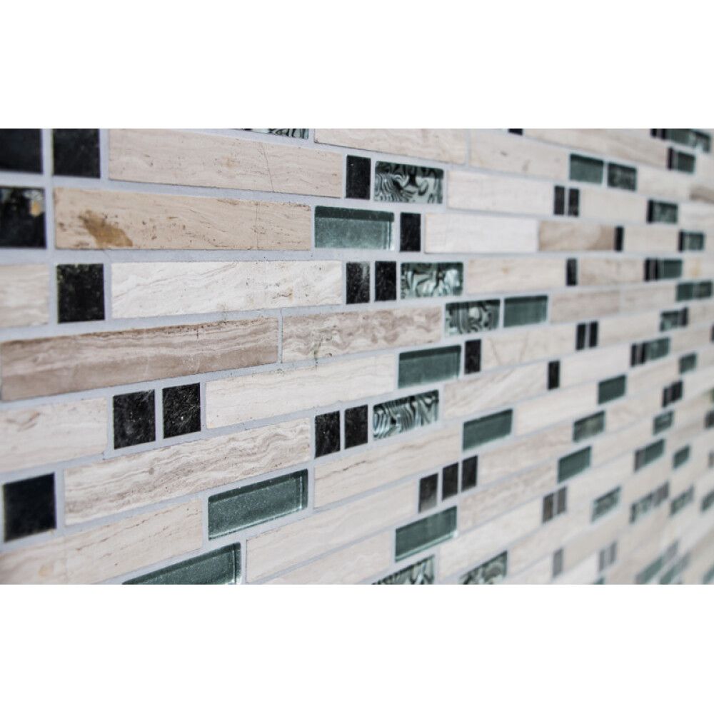 Klaasmosaiik Crystal Mix valge 30 x 30 cm