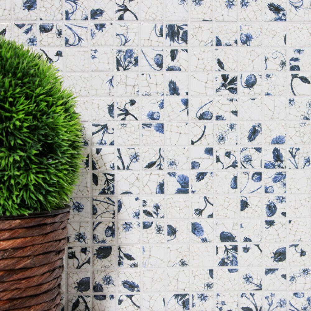 Mosaiik Square Strawberry 30 x 30 cm