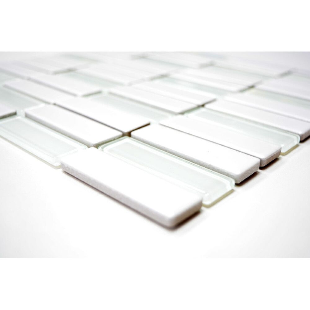 Mosaiik Mix valge matt 29,5 x 29 cm