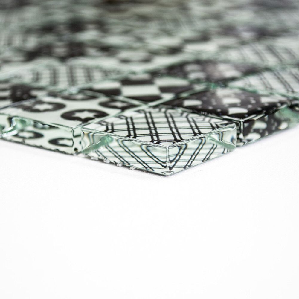 Klaasmosaiik Quadrat Crystal Mix 31,8 x 31,8 cm