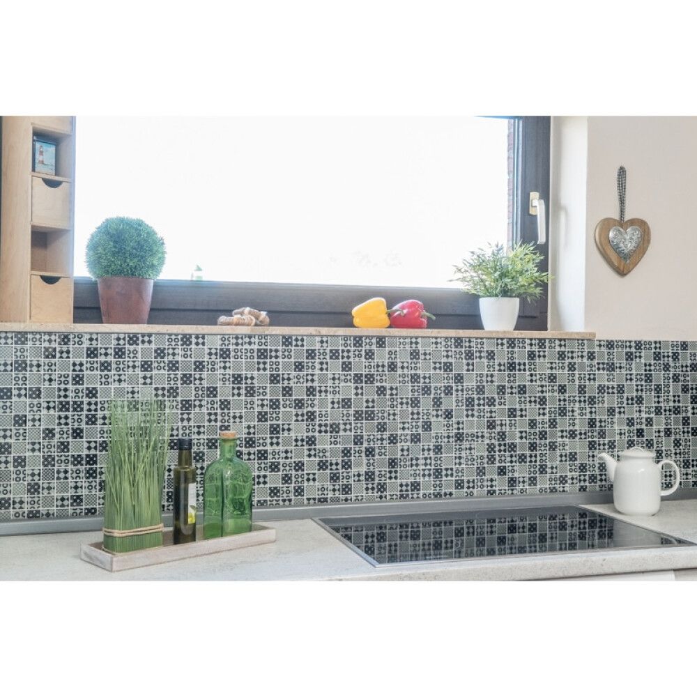 Klaasmosaiik Quadrat Crystal Mix 31,8 x 31,8 cm