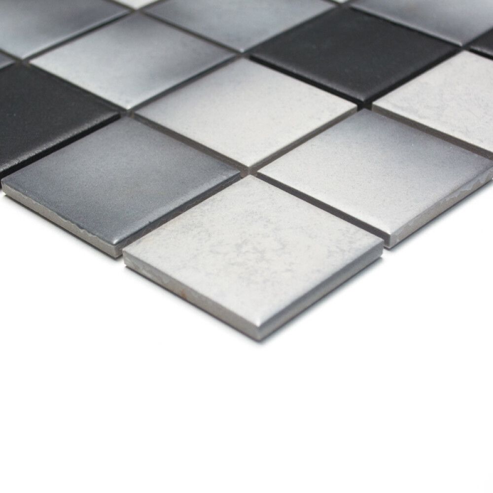 Mosaiik Quadrat Mix hall 30,6 x 30,6 cm