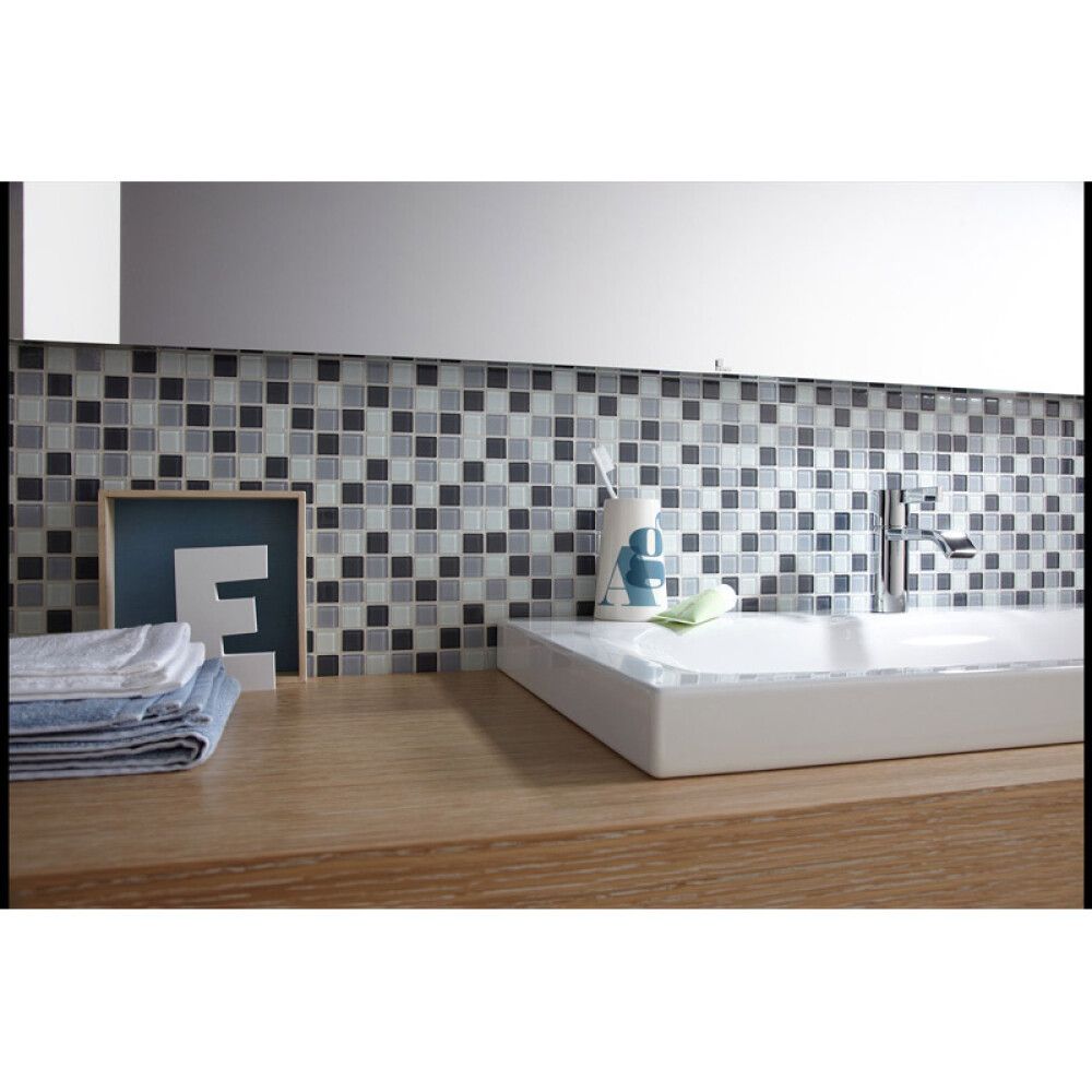 Klaasmosaiik Crystal Mix CM 4125, 32,7 x 30,2 cm