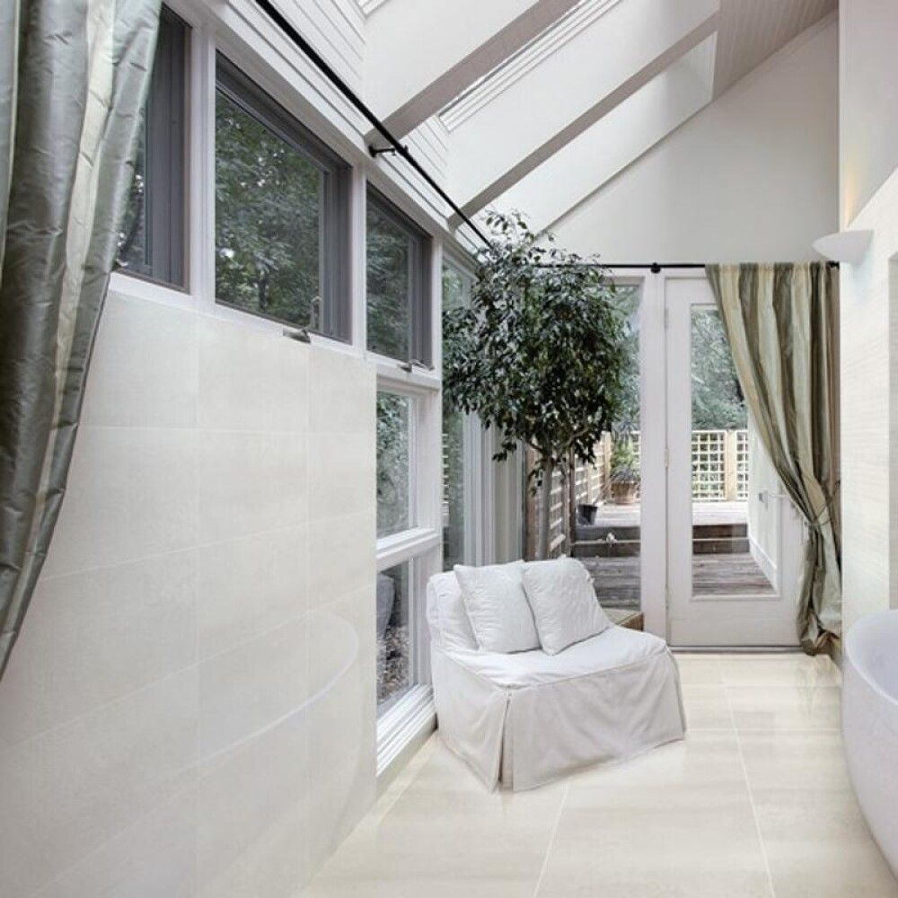 Põrandaplaat Cosmos Lux valge 30 x 60 cm