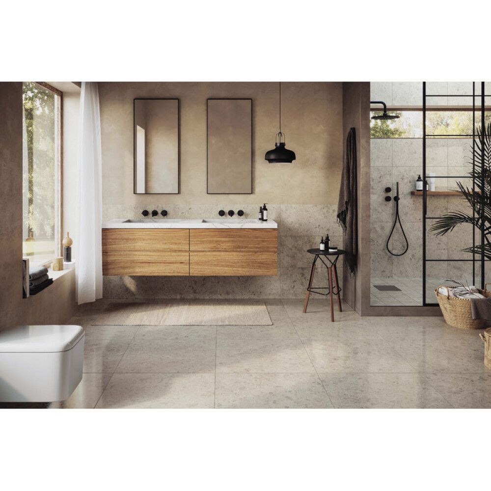 Põrandaplaat Corso Italia Marble Mix mattbeež 15 x 15 cm