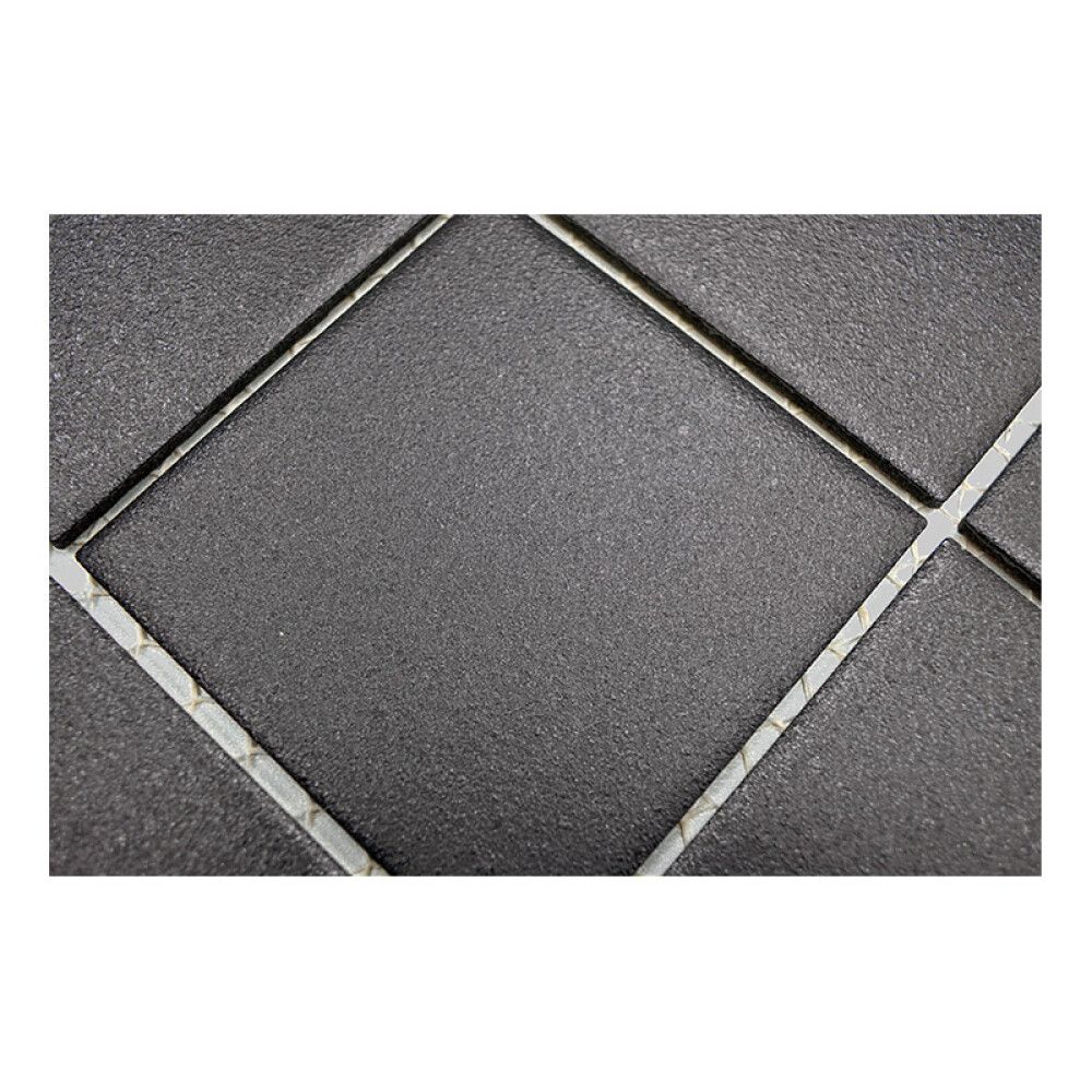 Mosaiik põrandaplaat 9,7 x 9,7 cm Must