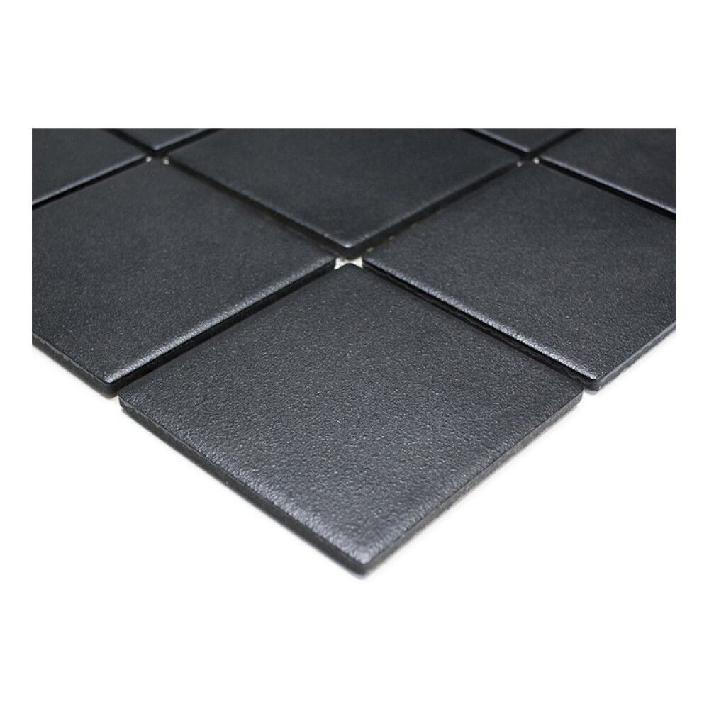 Mosaiik põrandaplaat 9,7 x 9,7 cm Must