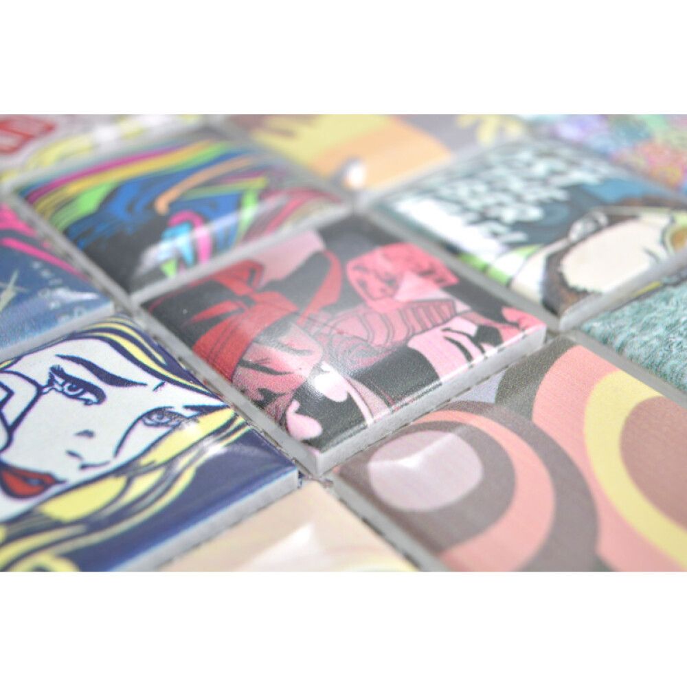 Mosaiik Quadrat Mix CG POP 30 x 30 cm