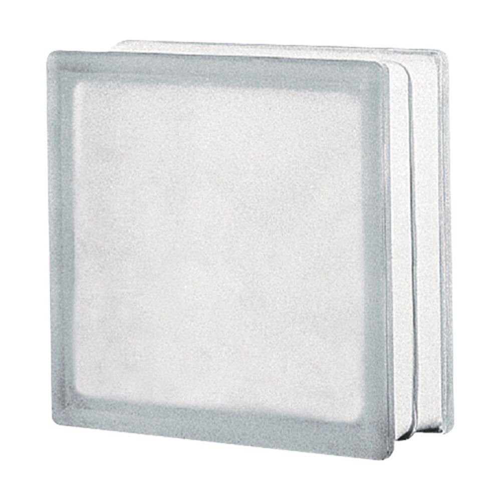 Klaasplokk Sahara matt 190 x 190 x 80 mm