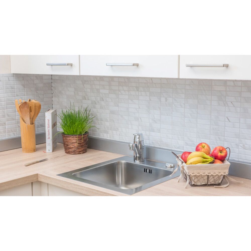 Kivimosaiik Optic valge 29,5 x 29 cm