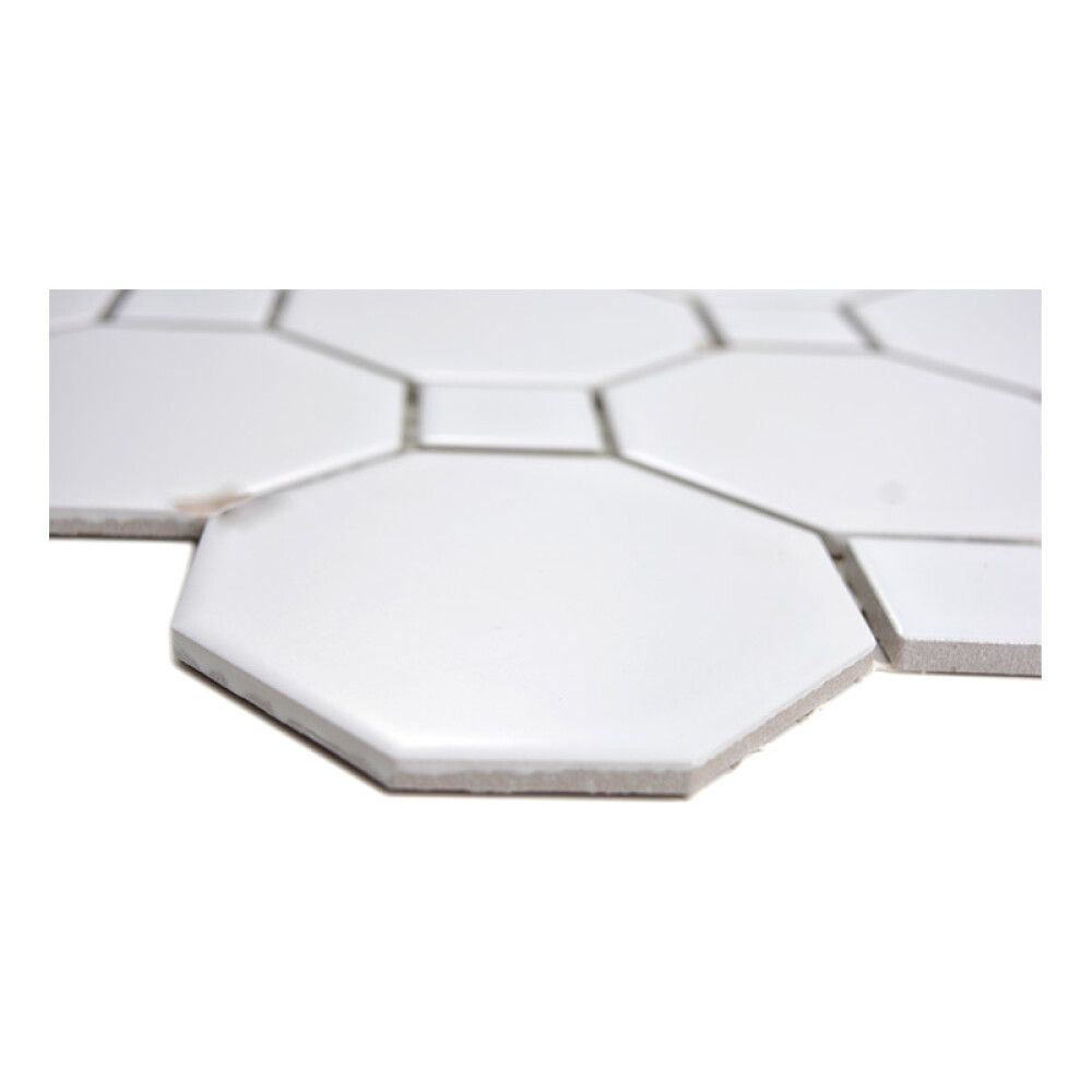 Mosaiik Octa valge 30 x 30 cm