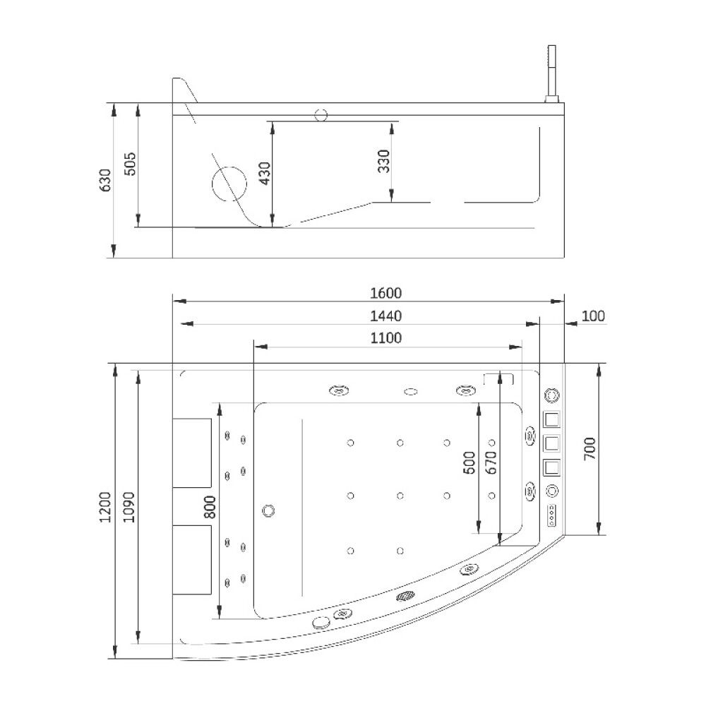 Mullivann Camargue Skärgård Värmland Exclusive vasak 160 cm