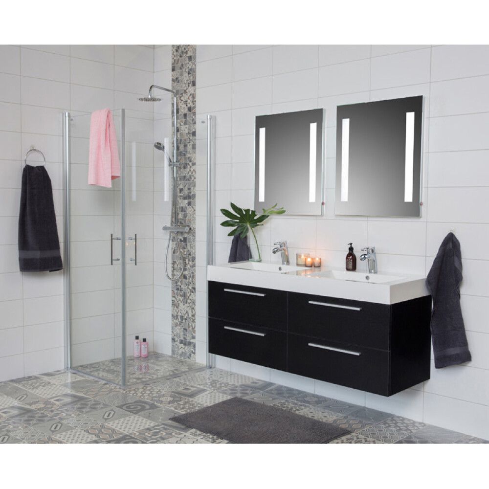 Seinaplaat Concept matt valge 20 x 40 cm