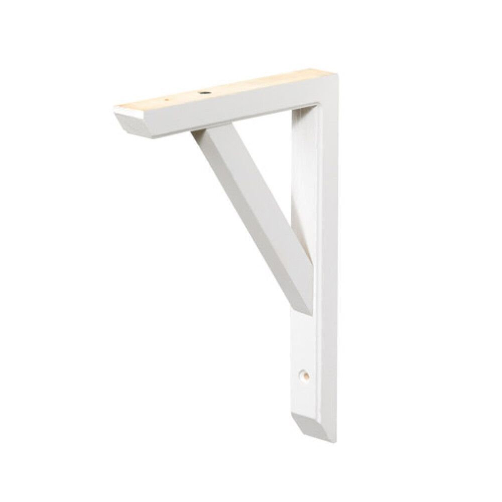 Riiulikandur Lundbergs Carl 180 x 30 x 265 mm valge mänd