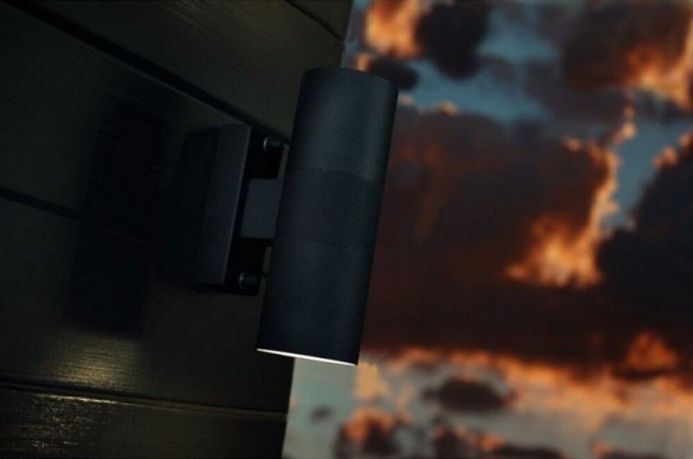 Välisseinavalgusti Nordlux Tina must