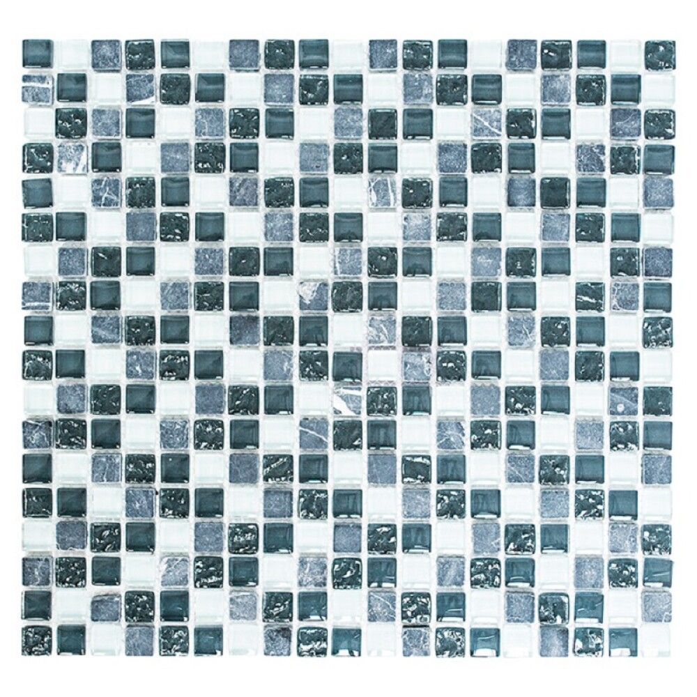 Klaasmosaiik HuH Mosaik Globe Mix XCM M810 30,5 x 32,2 cm