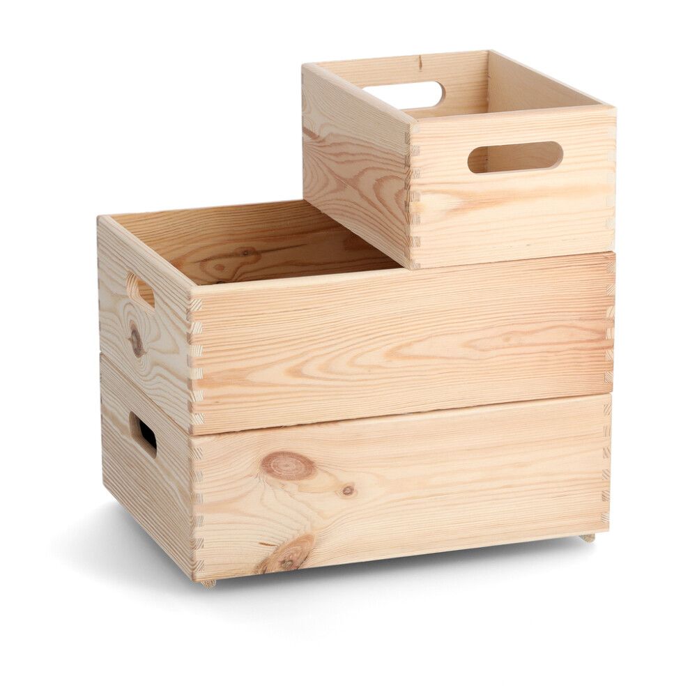 Puidust kast Zeller mänd 40 x 30 x 15 cm