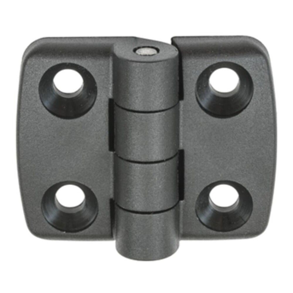 Hing 48 x 58 mm must polüamiid