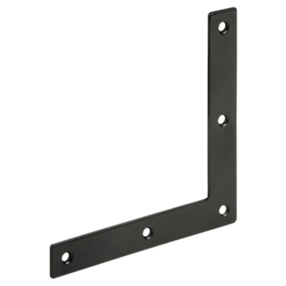 Naelutusnurk 120 x 20 mm must