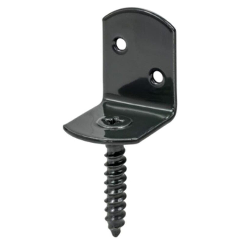 Nurk kruviga 32 x 30 x 38 mm must