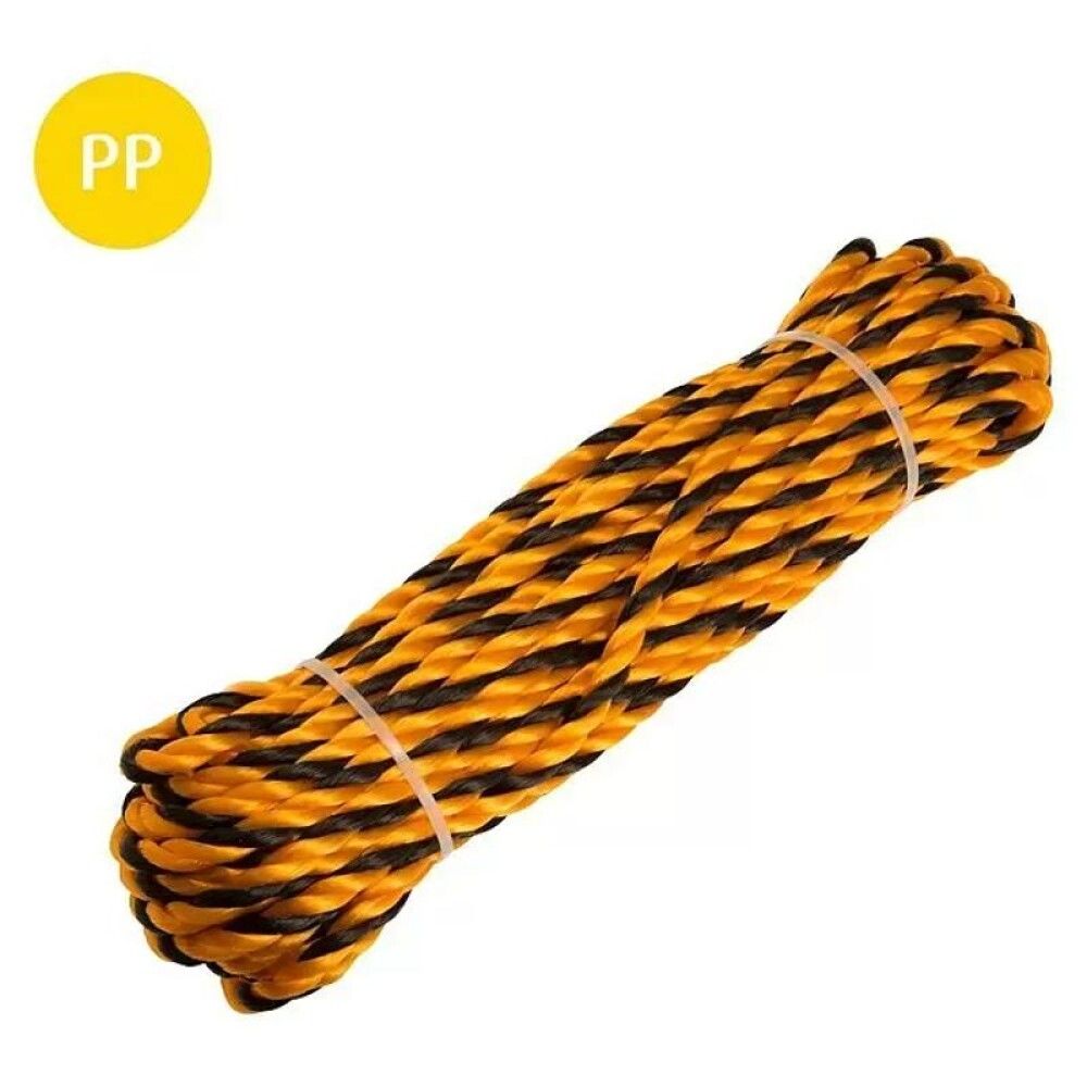 PP-köis Stabilit 10 mm 25 m oranž/must