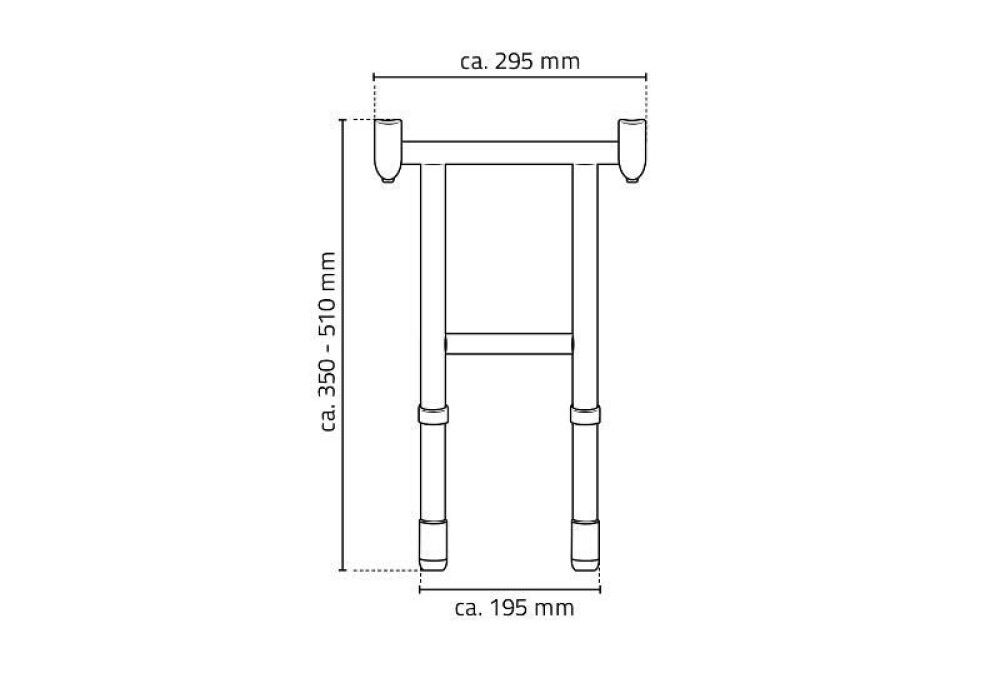 Adapter-XL Ridder Pro klappistmele