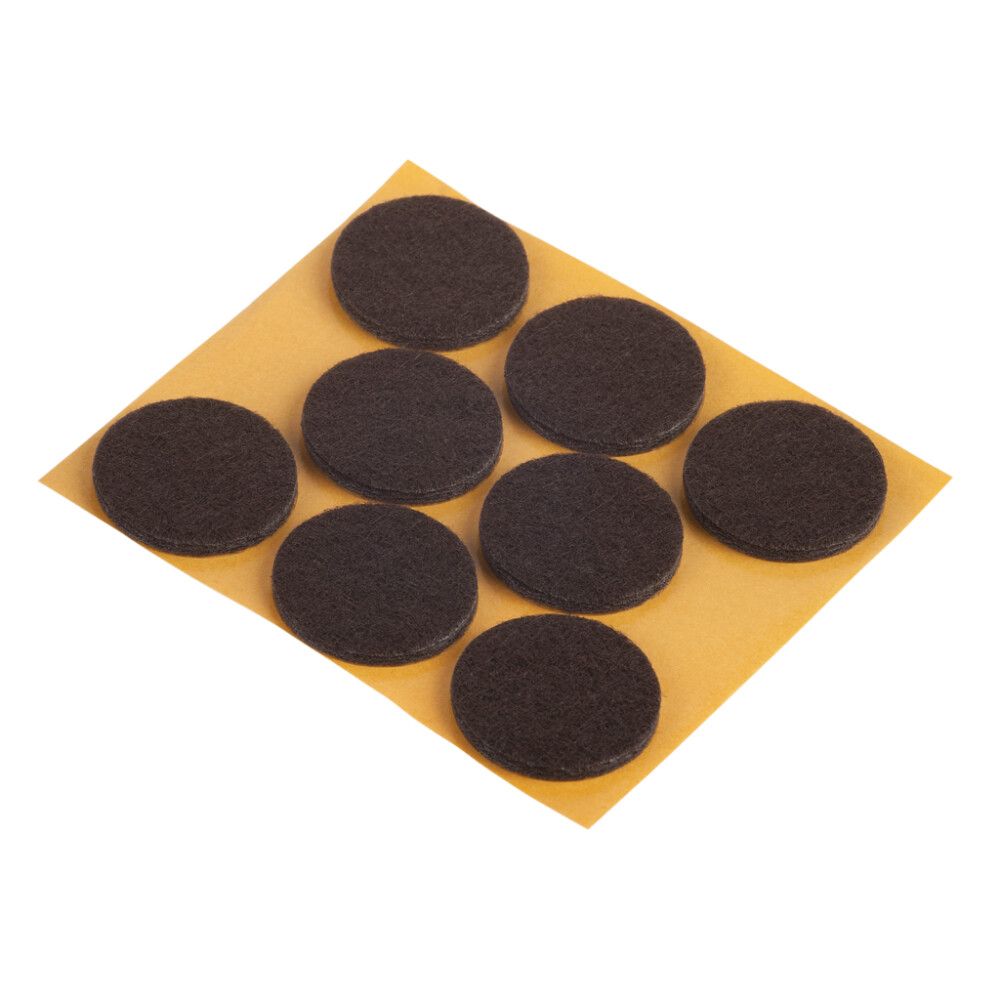 Mööblivilt Fix-o-moll 28 mm pruun 8 tk