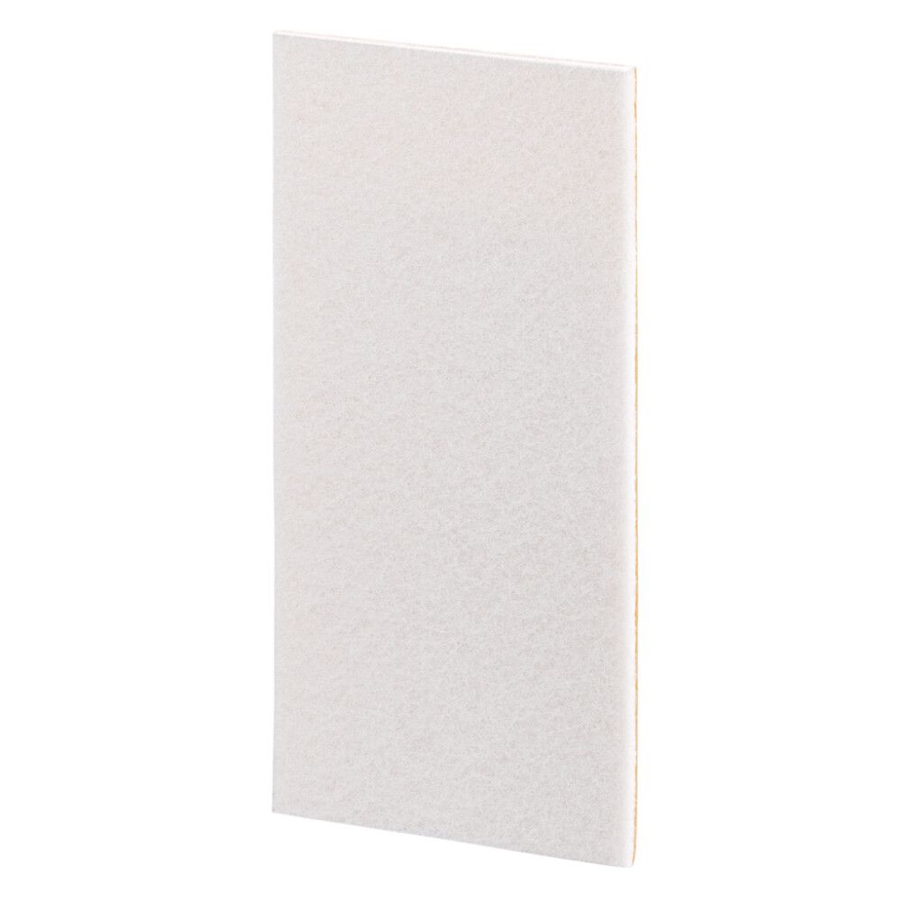 Mööblivilt Fix-o-moll 200 x 200 mm valge 5 tk